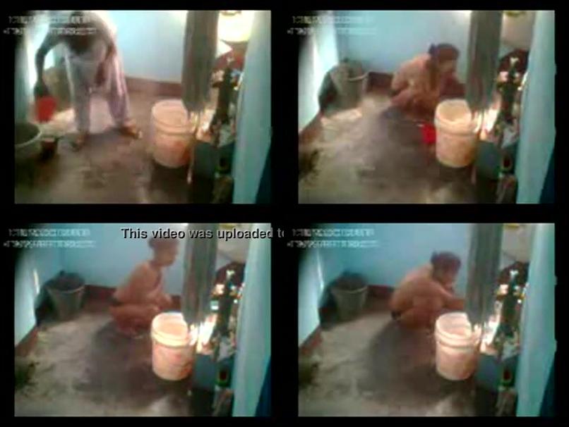 Desi Maid Bath Scene Secretly Capture By House Owner